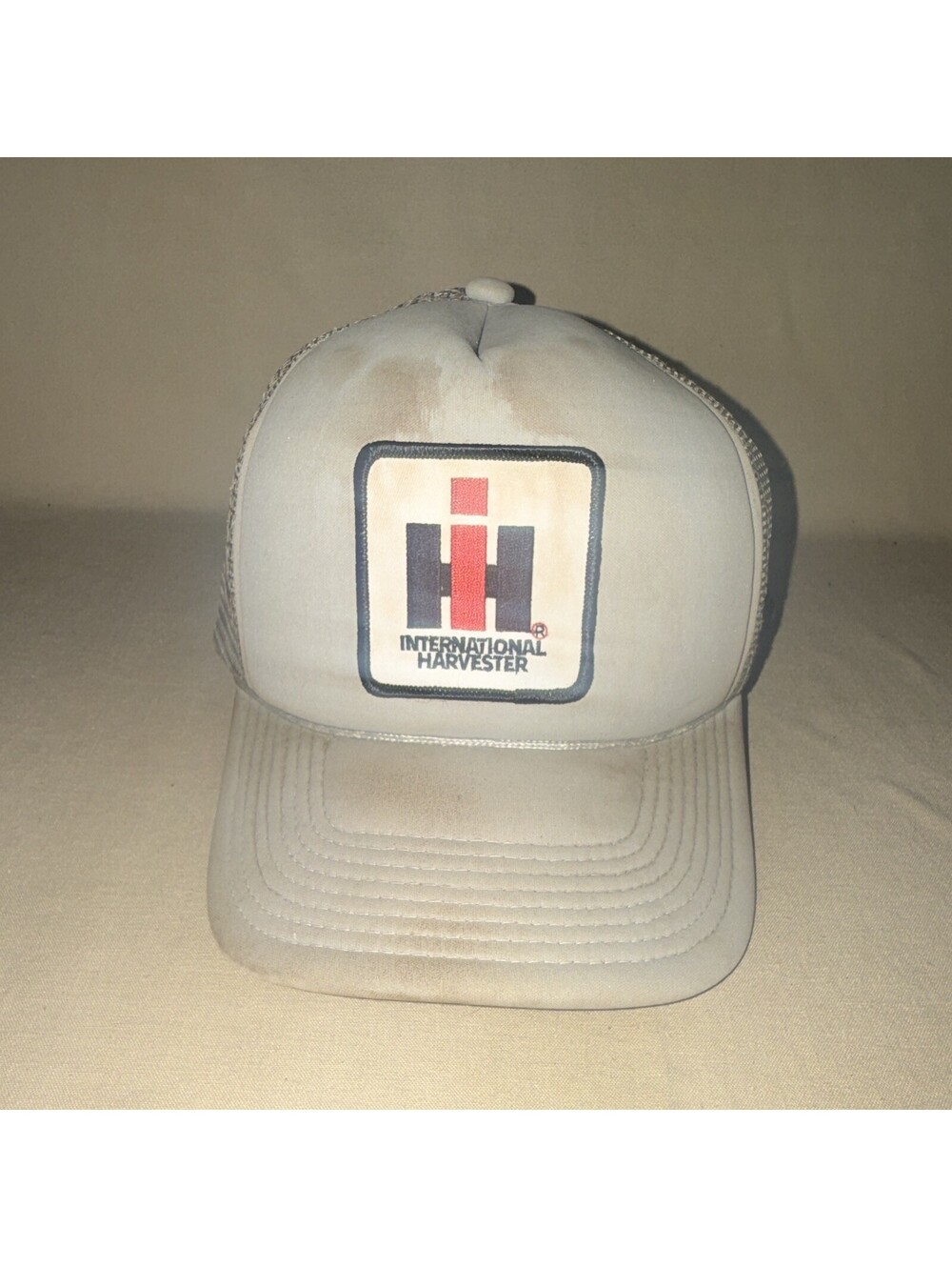 Vintage 80s International Harvester Trucker Hat Young An Way Out W Snapback IH